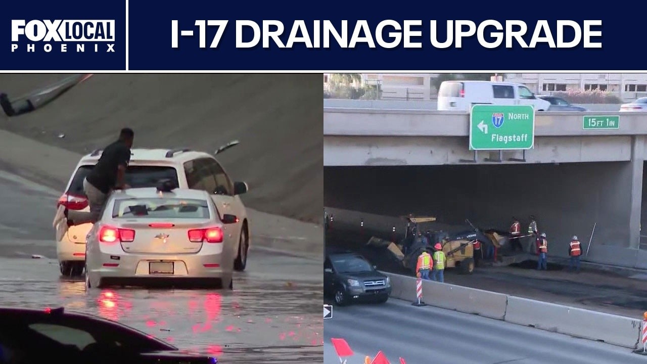Monsoon: New I-17 drainage helps prevent flooding