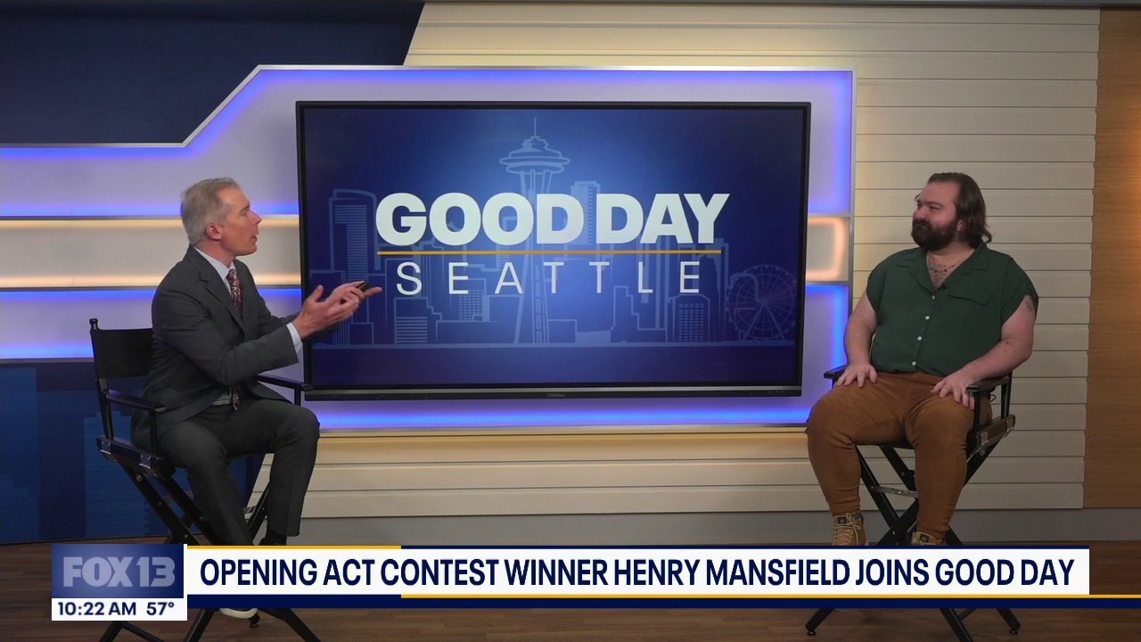 Opening Act contest winner Henry Mansfield joins Good Day Seattle