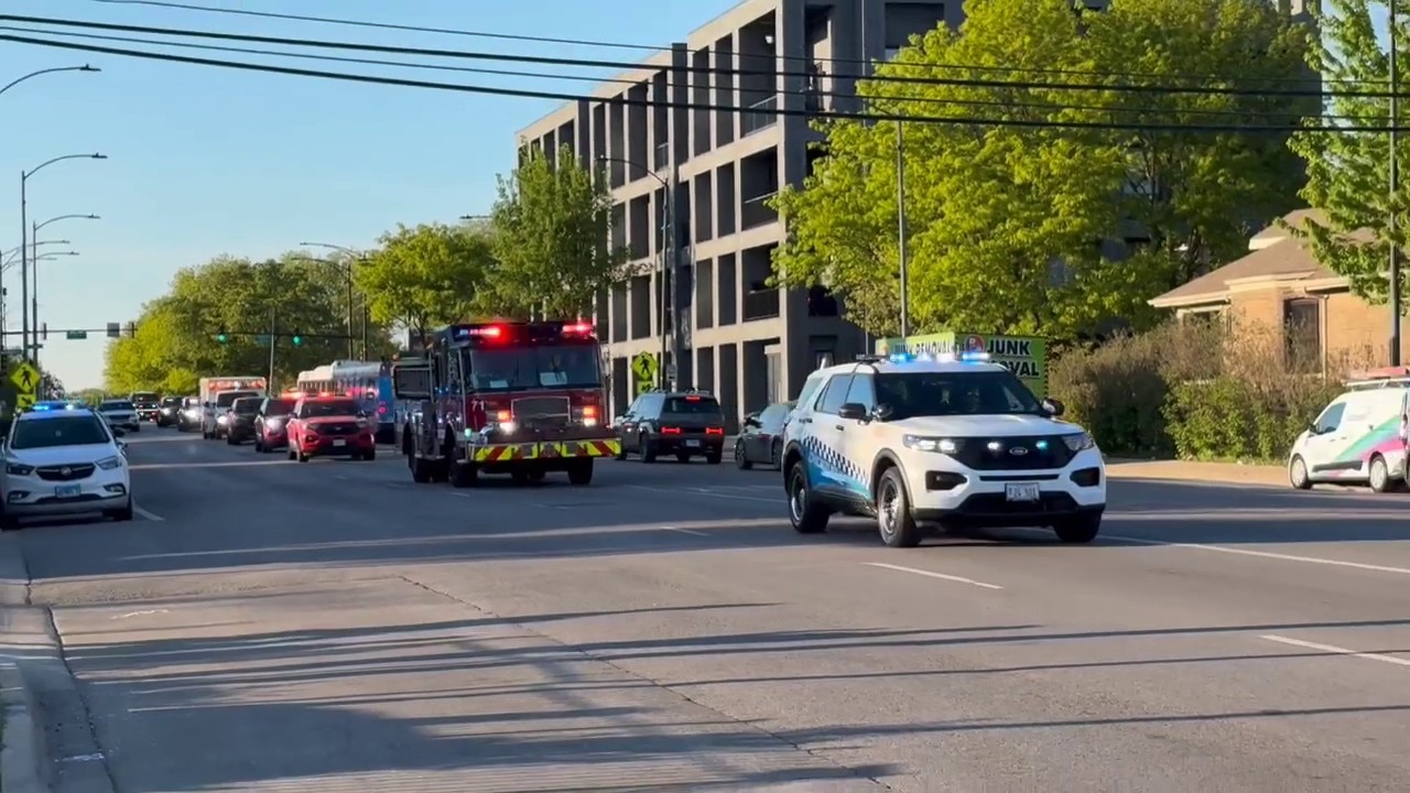Procession held for CFD member who died in training exercise