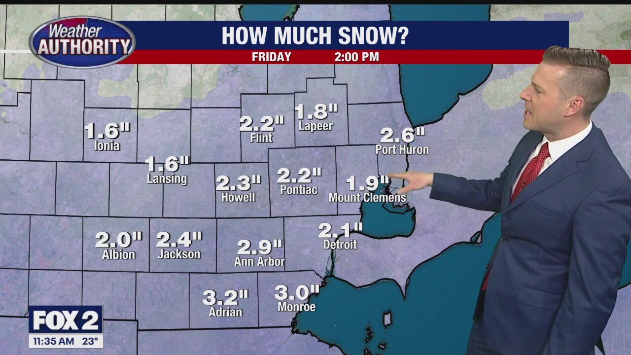 Another round of morning snow expected