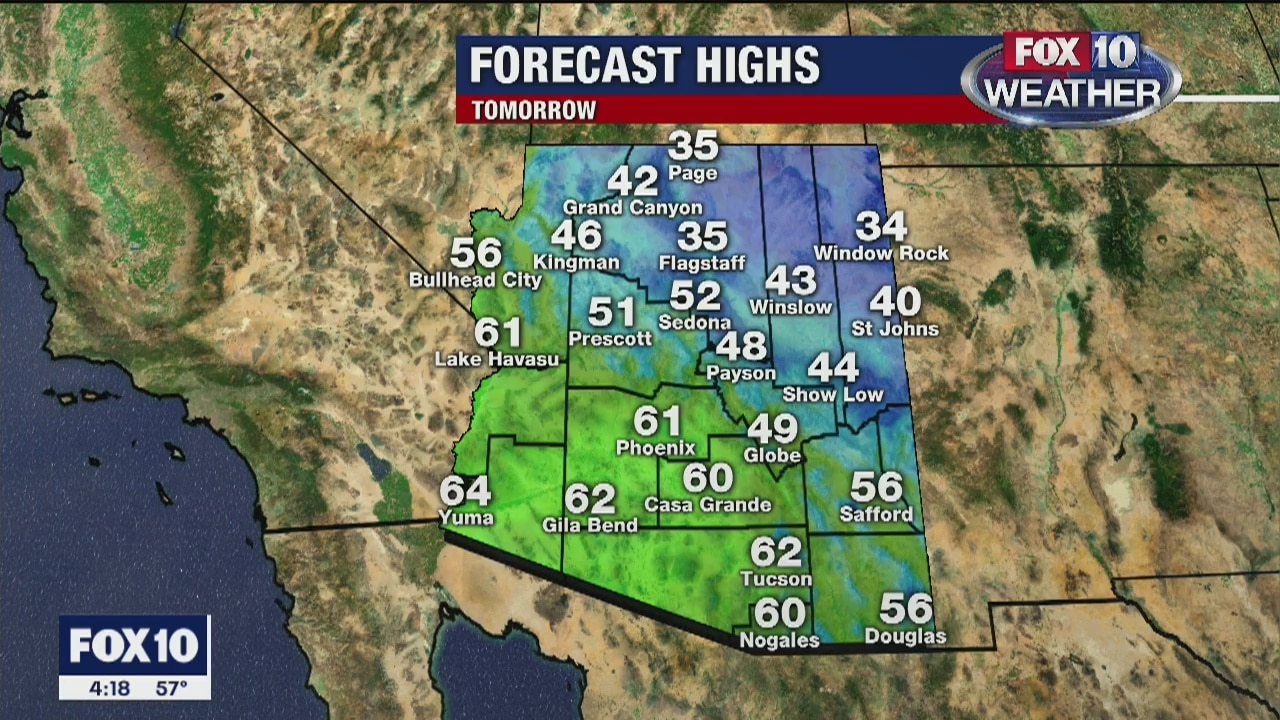 4pm Weather Forecast - 12/31/19