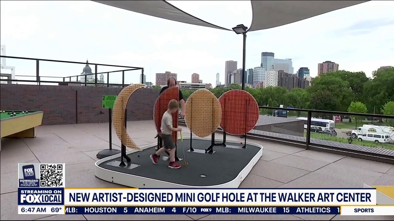 Mini golf with a view returns to Walker Art Center