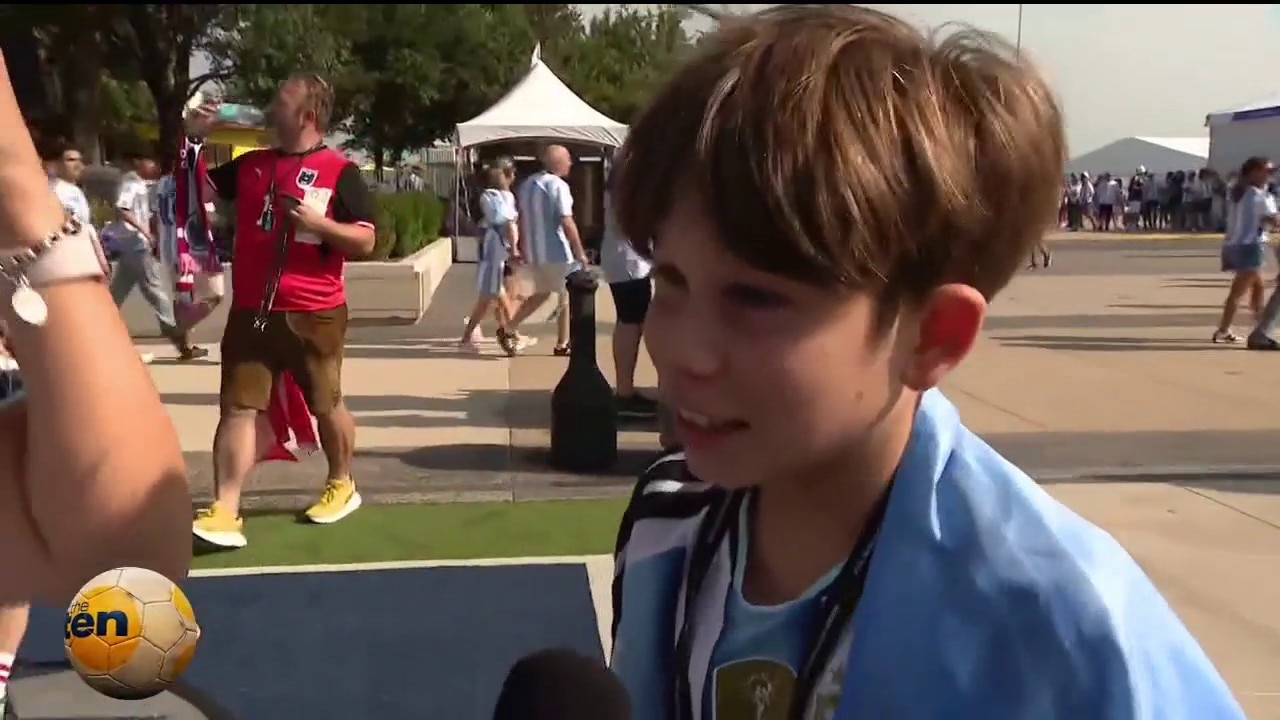 Fan's 1st World Cup experience