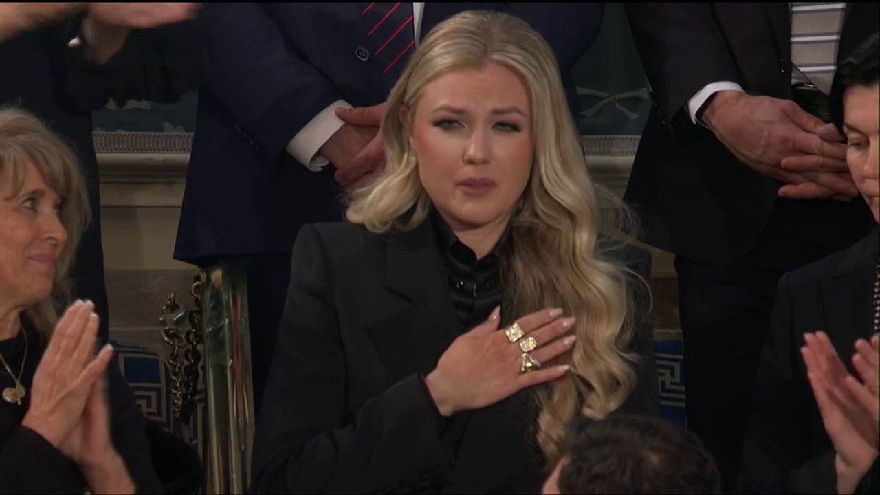 State of the Union: Erika Kirk honored by President Trump