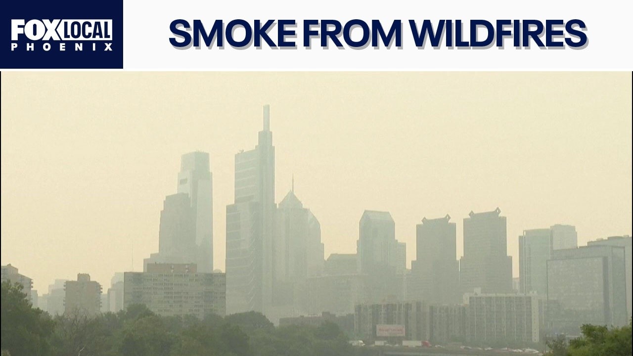Over 100 wildfires in Canada trigger air quality alert in U.S.