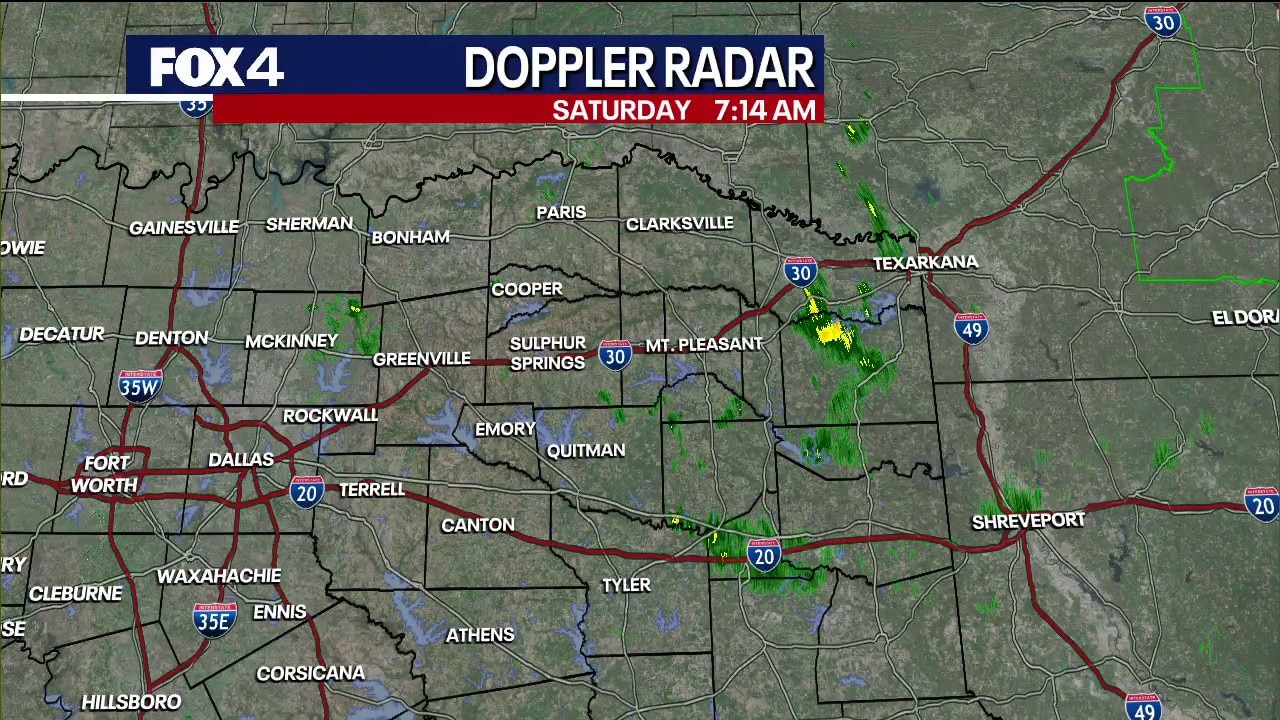 Dallas weather: July 25 morning forecast