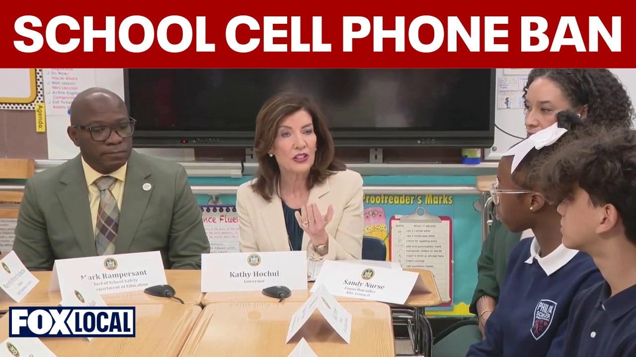 NY school cell phone ban results revealed by Gov. Hochul