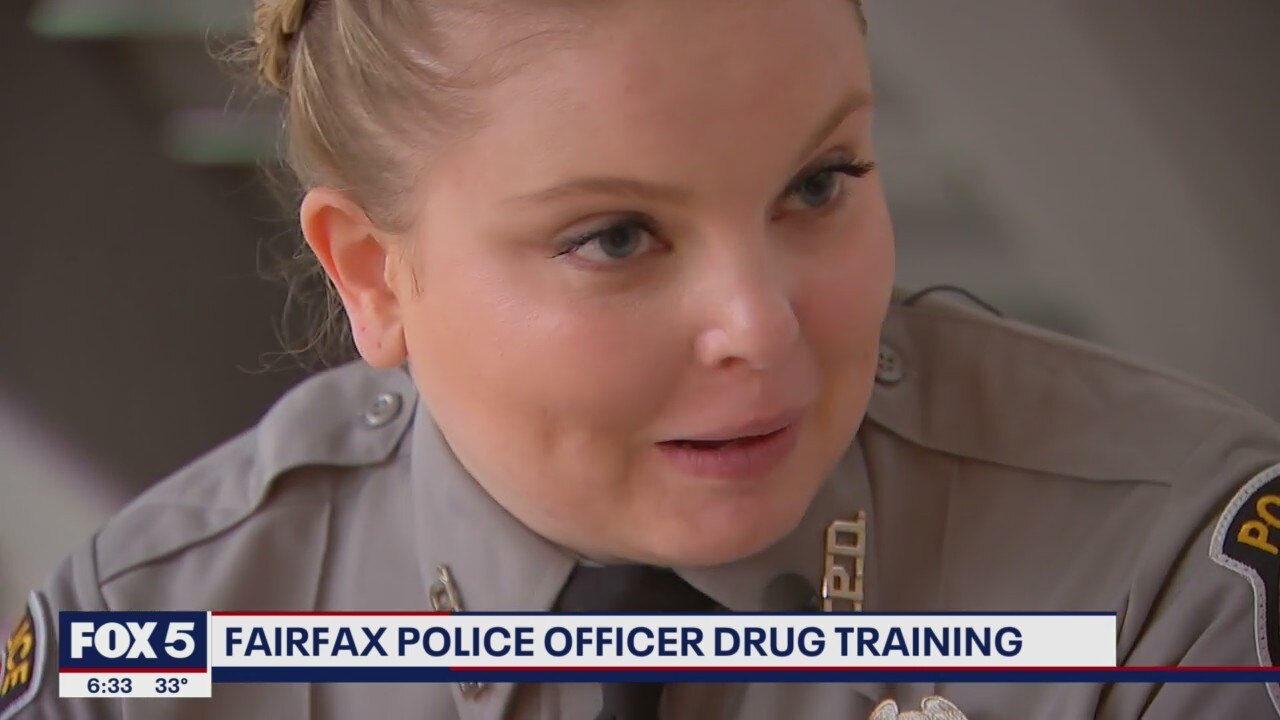 Fairfax police officer drug training