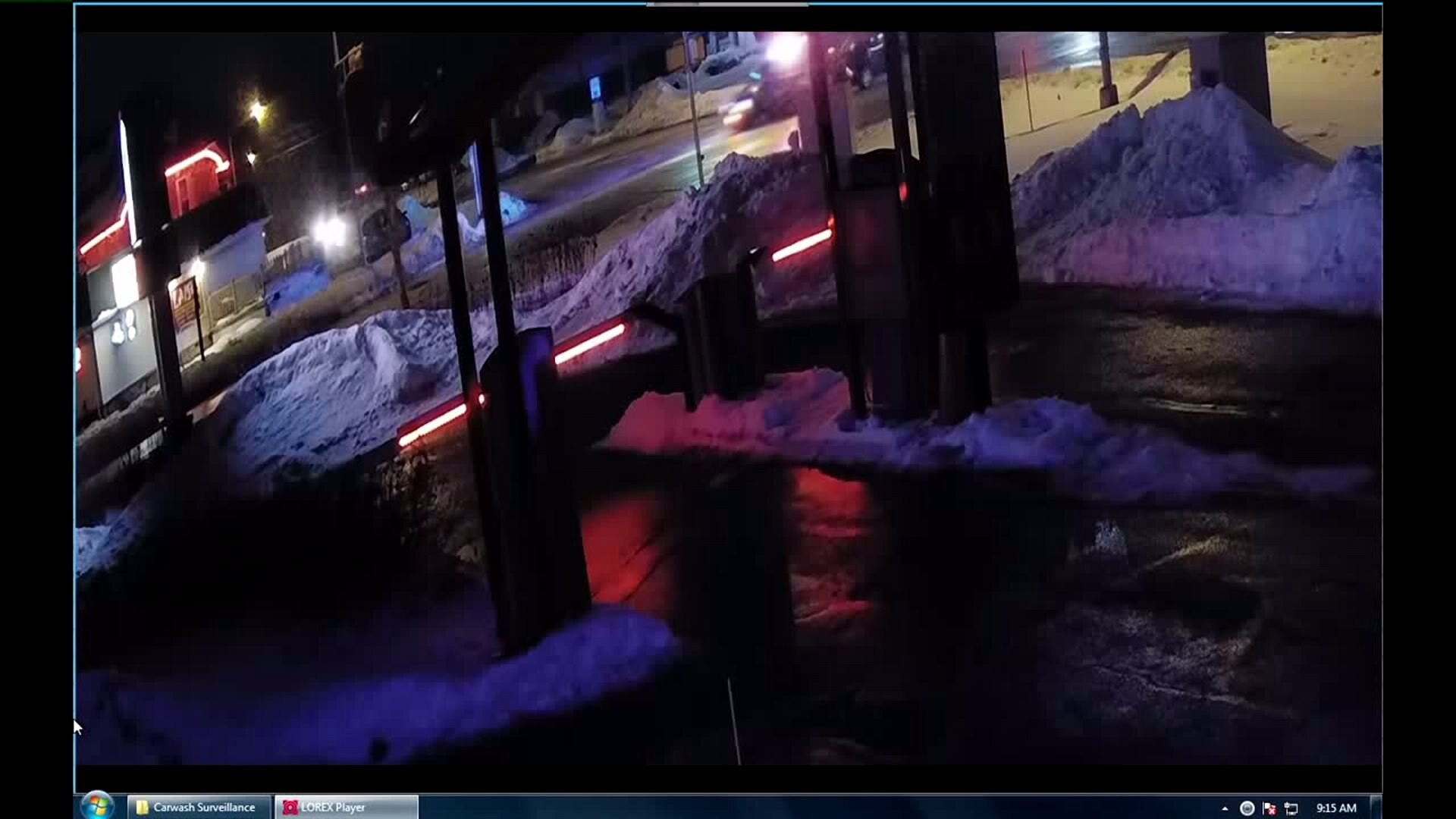 Surveillance video shows wreck involving Saukville squad