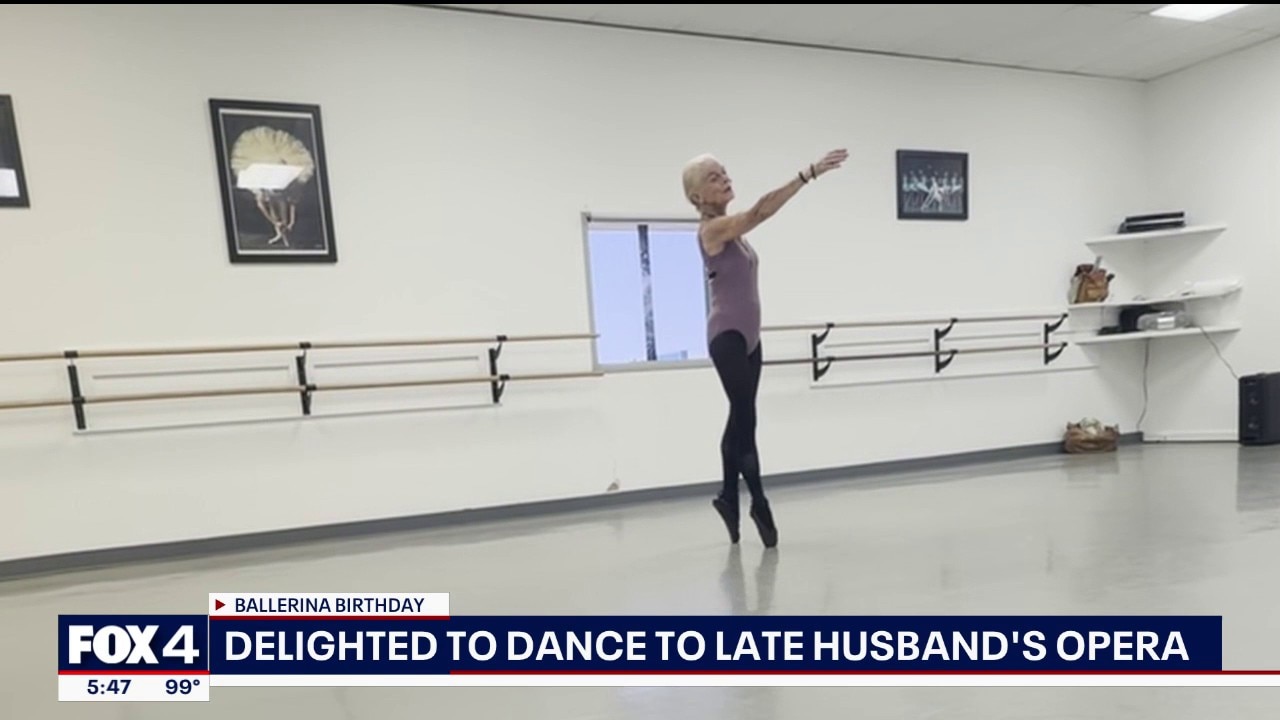 North Texas ballerina spends her 86th birthday on her toes