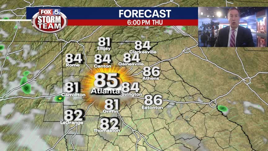 WEDNESDAY NIGHT WEATHER UPDATE