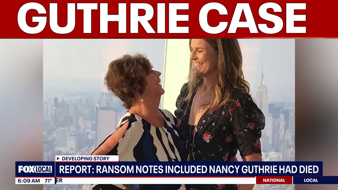 A ransom note about Nancy Guthrie’s disappearance says she died | FOX 5 AT 6AM