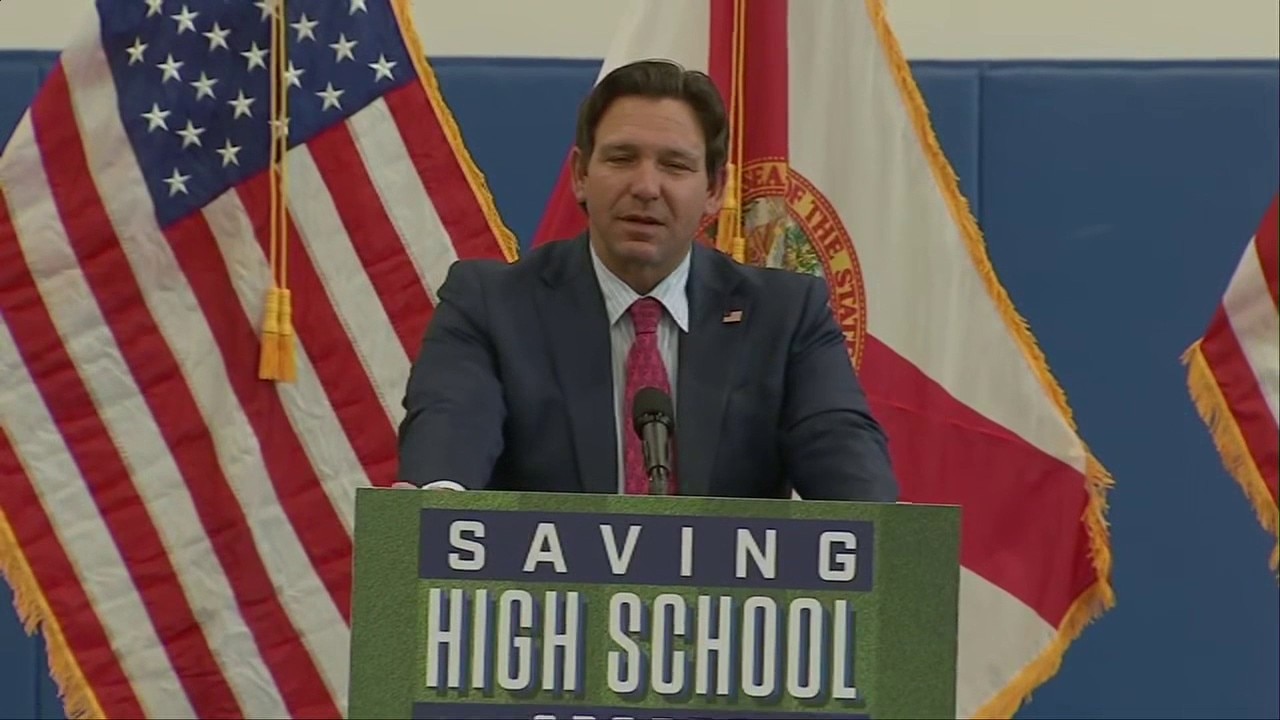 Florida Gov. Ron DeSantis: Red snapper federal waters fishing ban