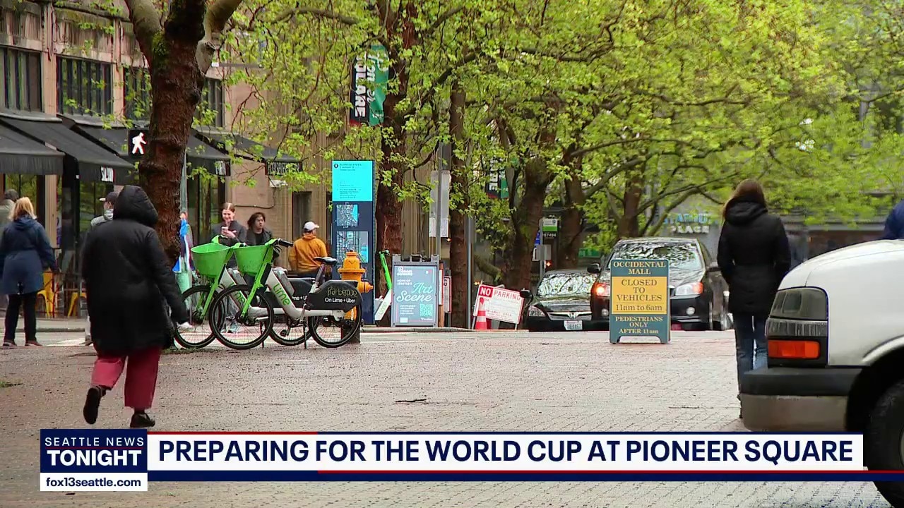 Pioneer Square preparing to host World Cup watch parties, beer garden