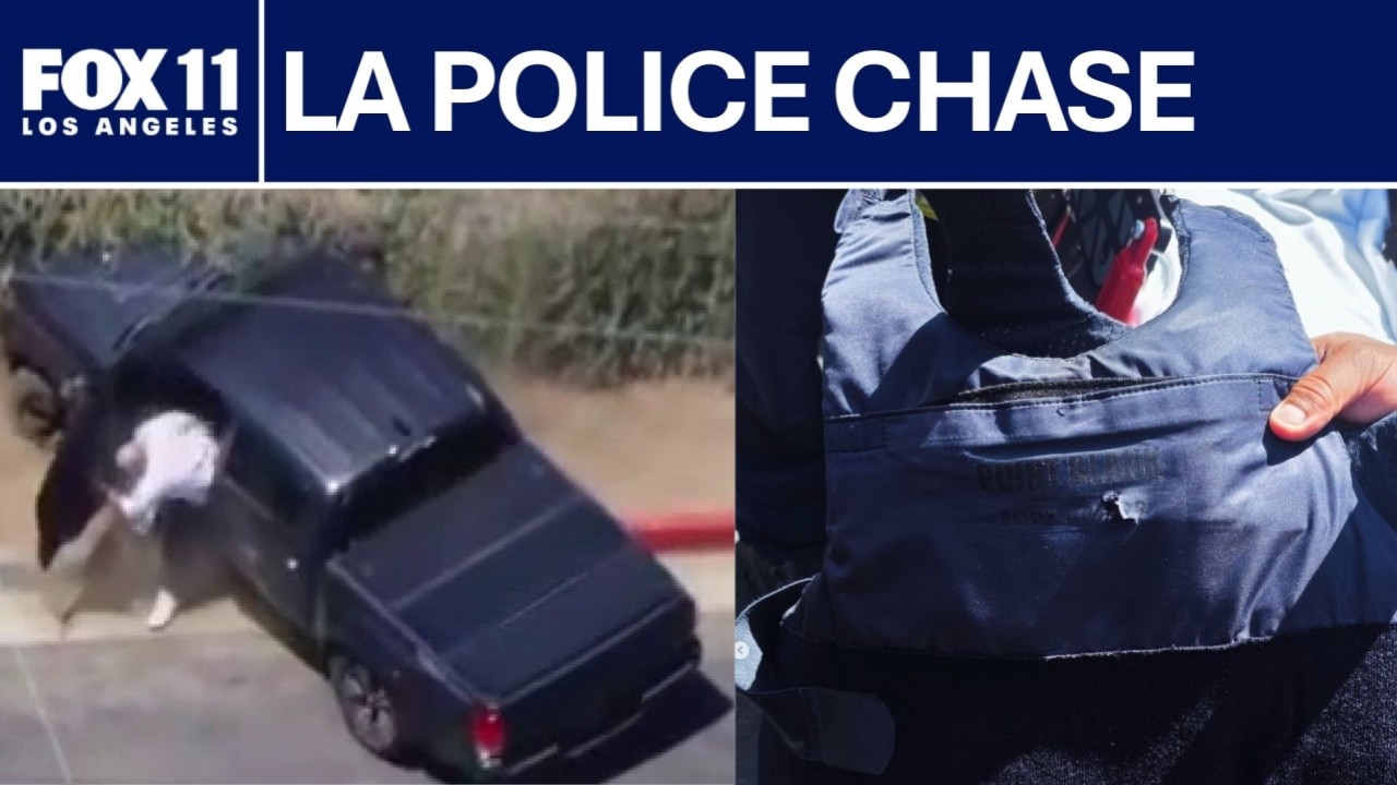 Police chase ends in shootout in Boyle Heights