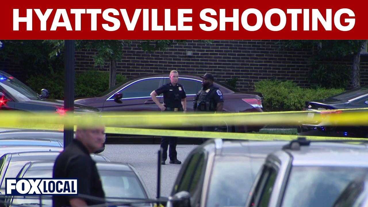 Man shot and killed outside Hyattsville home, suspect on the run