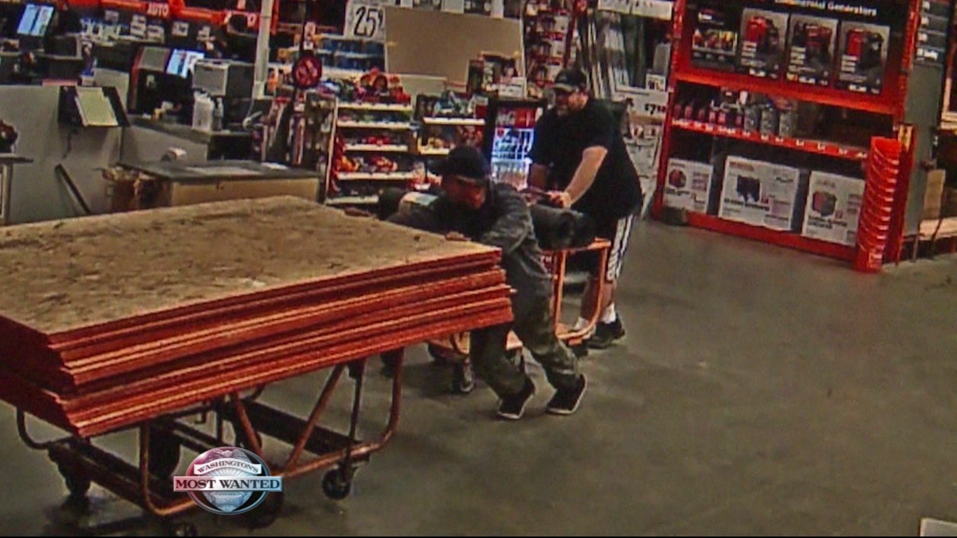 WANTED: Construction supply crooks