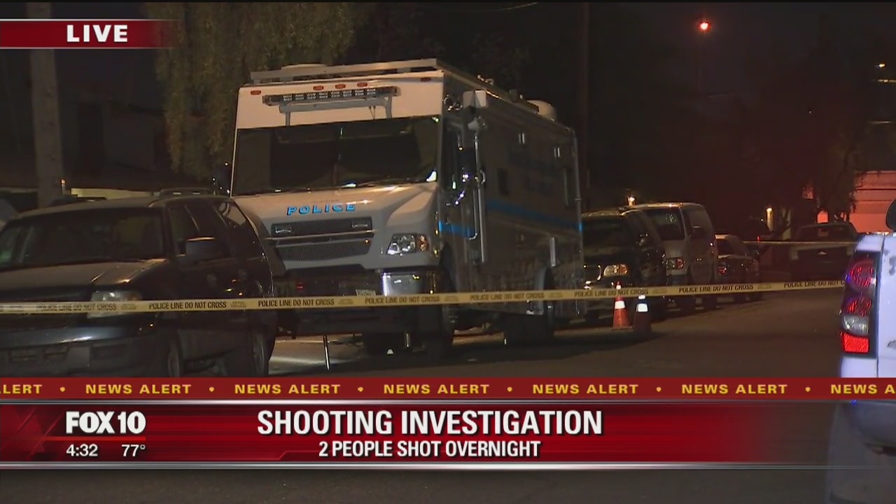 2 shot overnight in west Phoenix