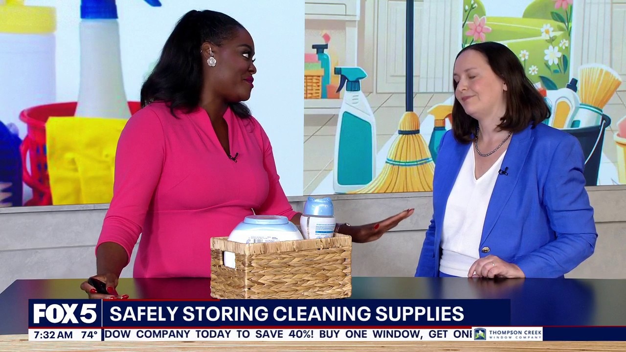 Safely Storing Cleaning Supplies