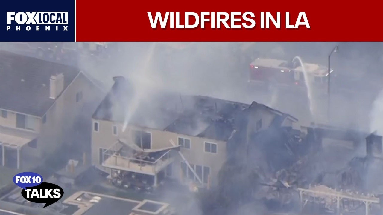 Homes ablaze in Orange County | FOX 10 Talks