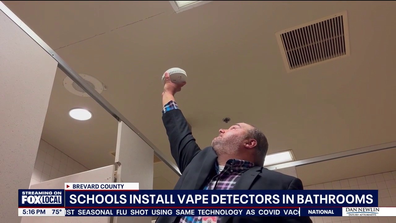 Brevard schools install vape detectors in high school bathrooms