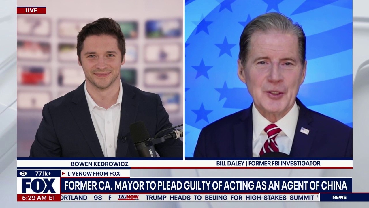 California mayor to plead guilty to acting as secret agent for China