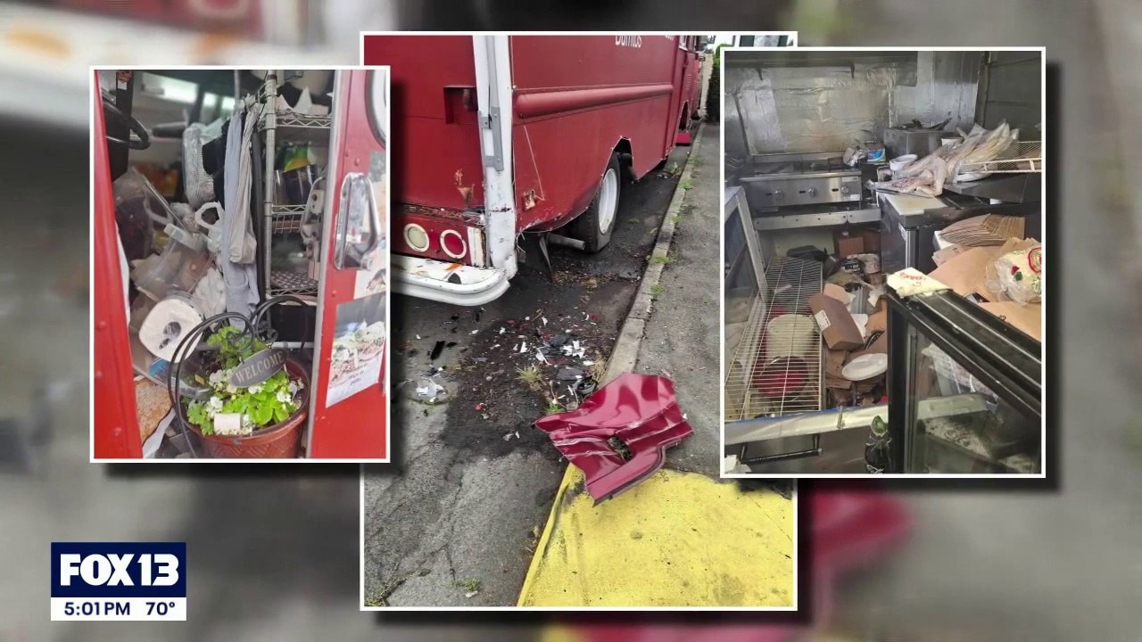 Greenwood taco truck destroyed in hit-and-run