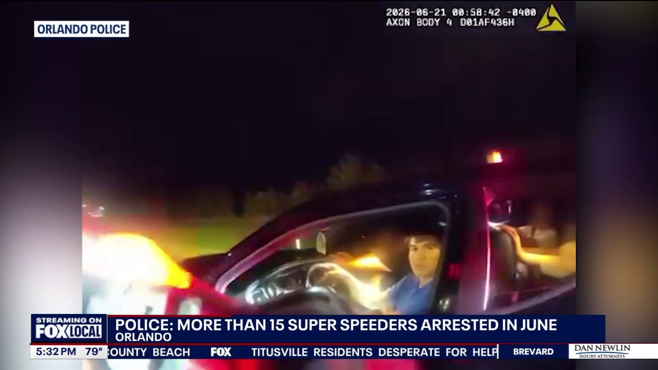 Osceola County man accused of reaching 135 mph during chase