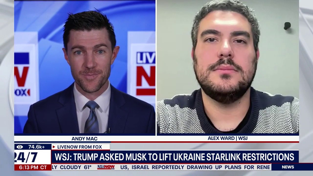 Trump asked Musk to lift Ukraine Starlink restrictions