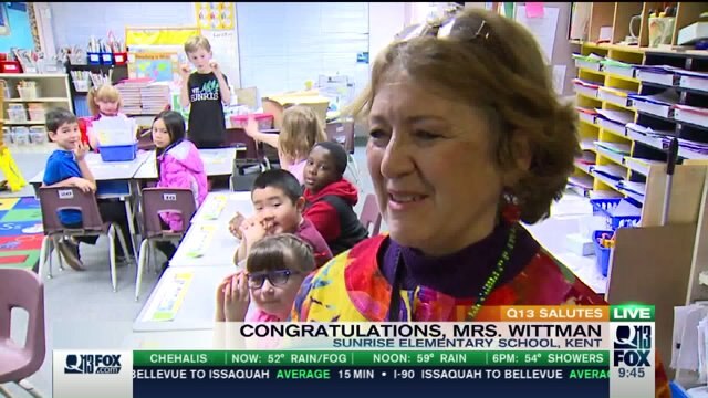Teacher Appreciation Week: Q13 Salutes Mrs. Wittman at Sunrise Elementary School