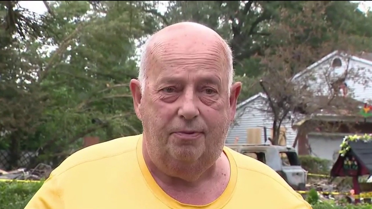 Indiana man speaks after neighbor dies in 'tremendous' house explosion following severe storms