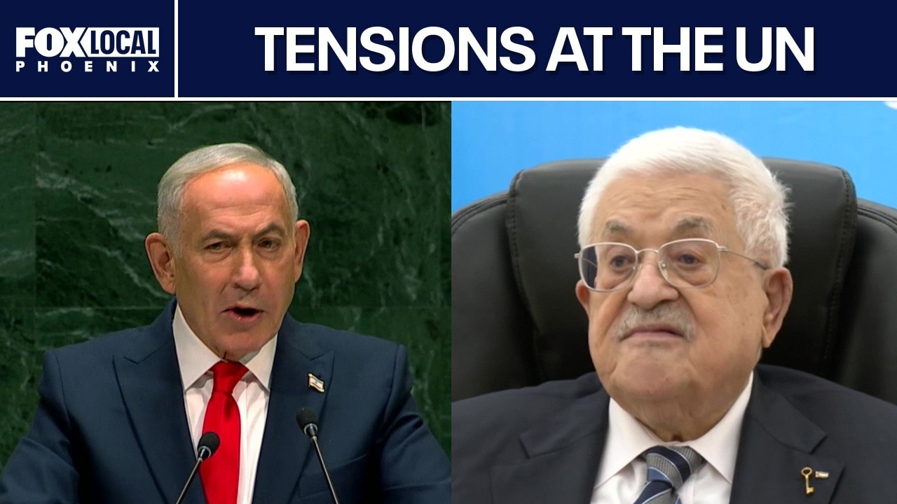 Israeli & Palestinian leaders address UN assembly