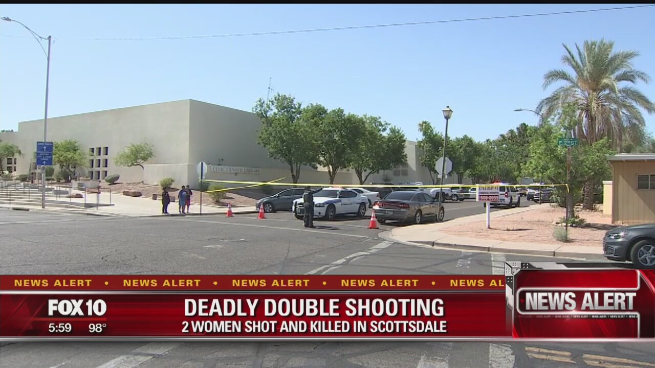 Police investigating double murder in Scottsdale; suspect at large