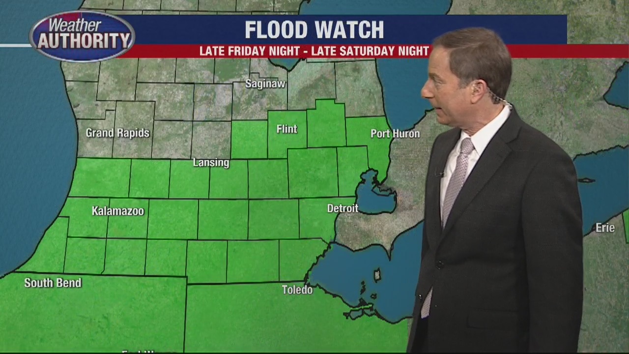 Winter Storm and Flood Watches for the weekend