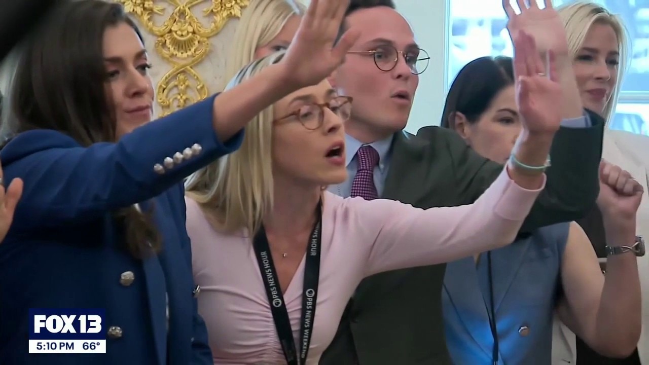 President Trump bans some news outlets from White House