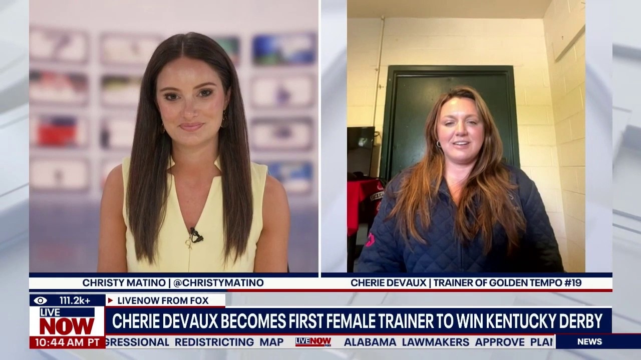 Cherie Devaux on historic Kentucky Derby win