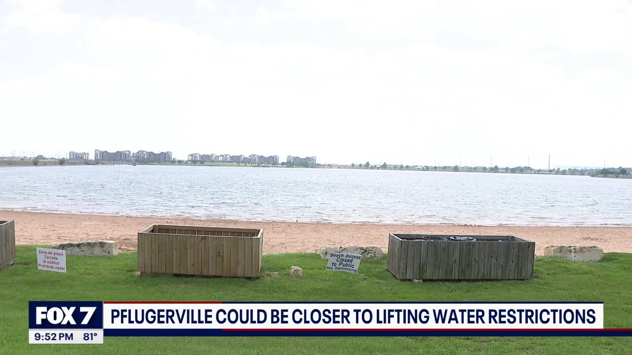 Lake Pflugerville levels look more promising
