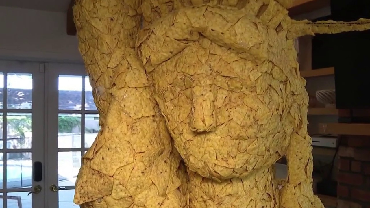 Doritos used to build 7-foot Statue of Liberty