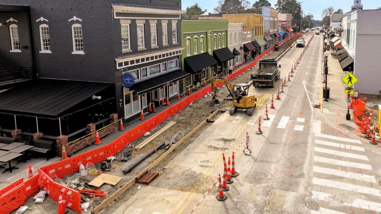 Apex businesses hit by multi-million-dollar construction project