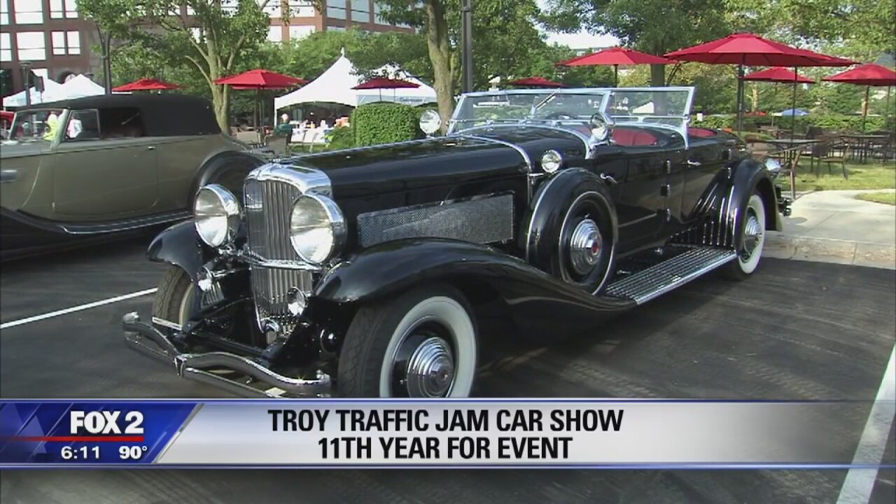 Troy Traffic Jam Car Show 11th year for event
