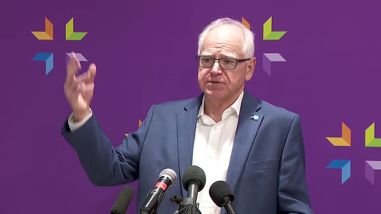 Walz visits HCMC to discuss major hospital funding deal