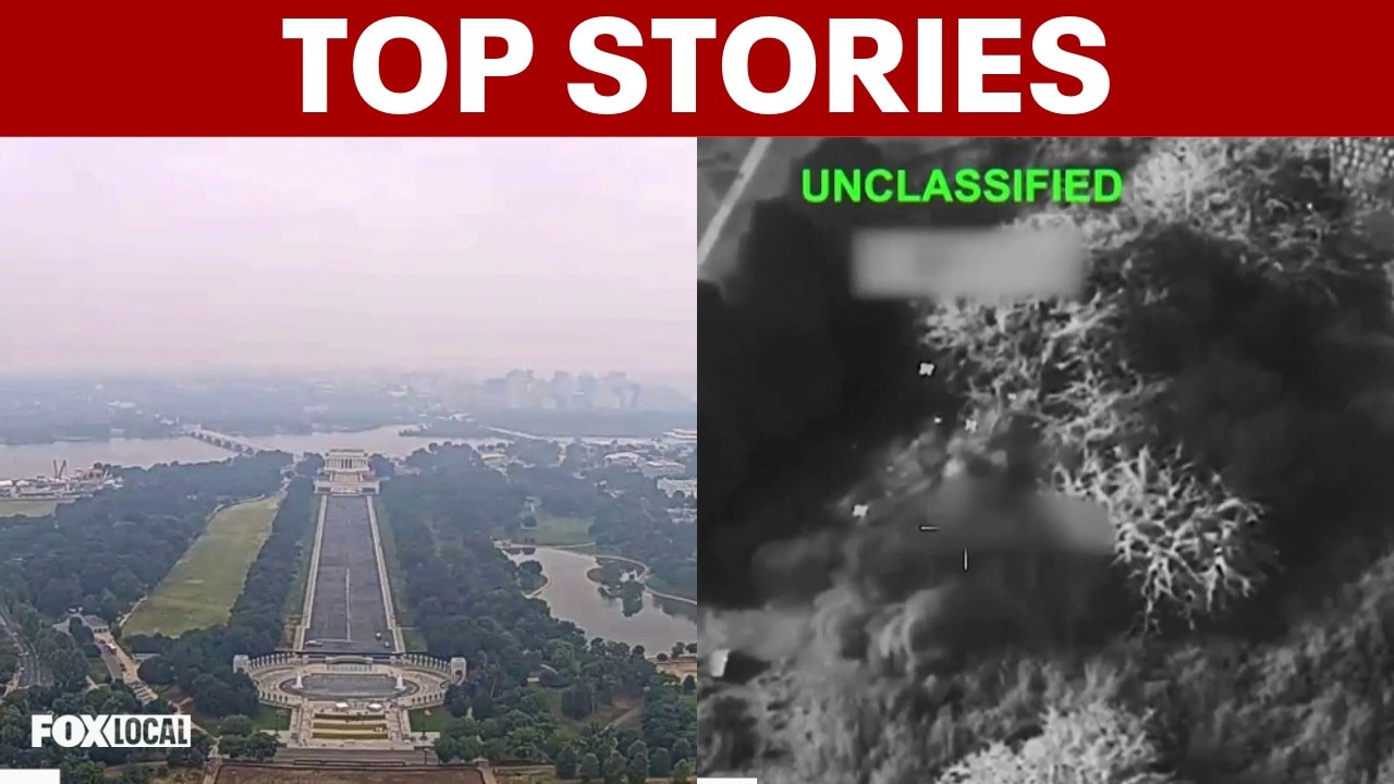 TOP STORIES | DMV smoke, heat and severe storms; DC youth curfew begins; U.S. strikes Iran
