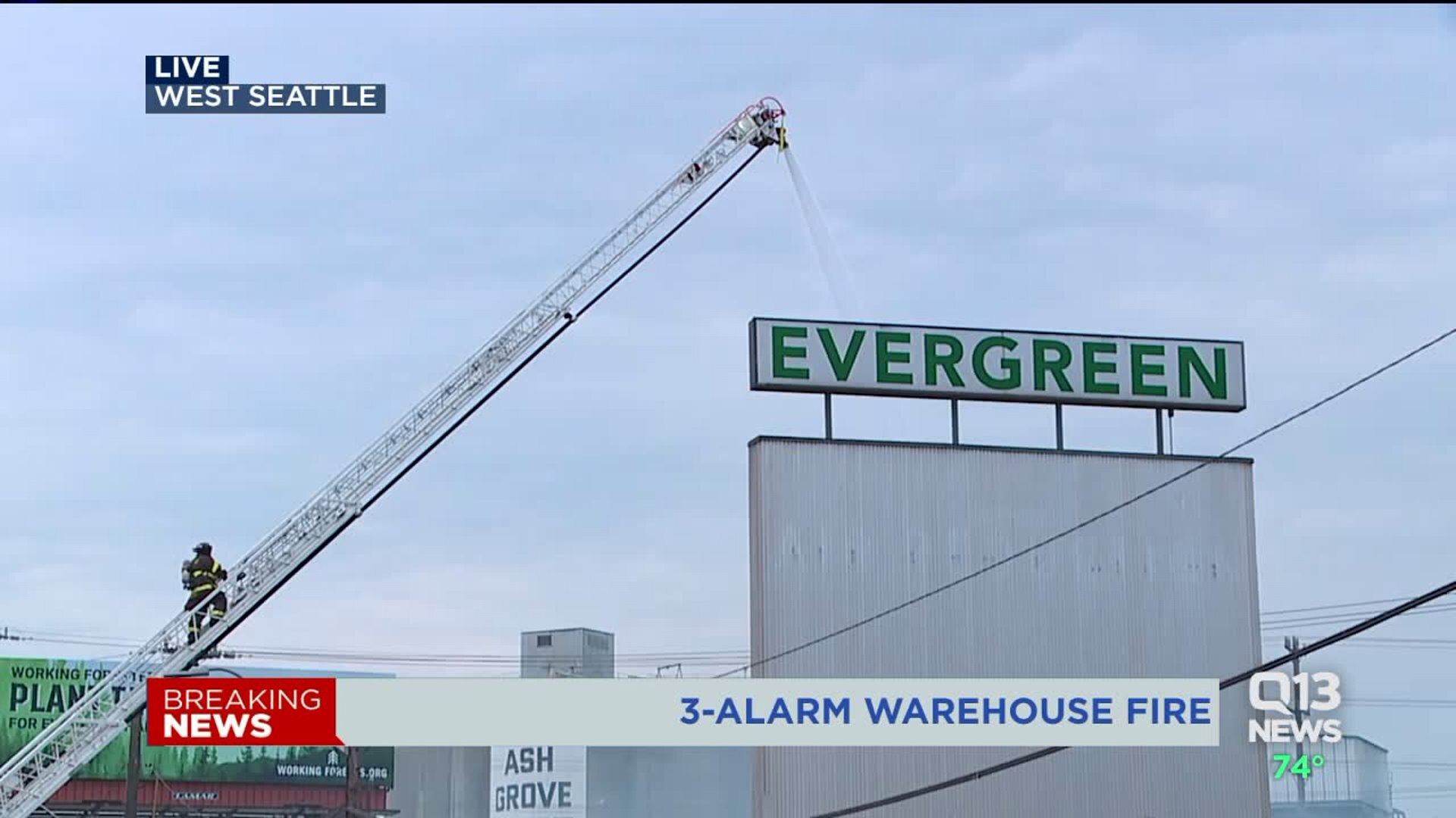 Seattle warehouse fire