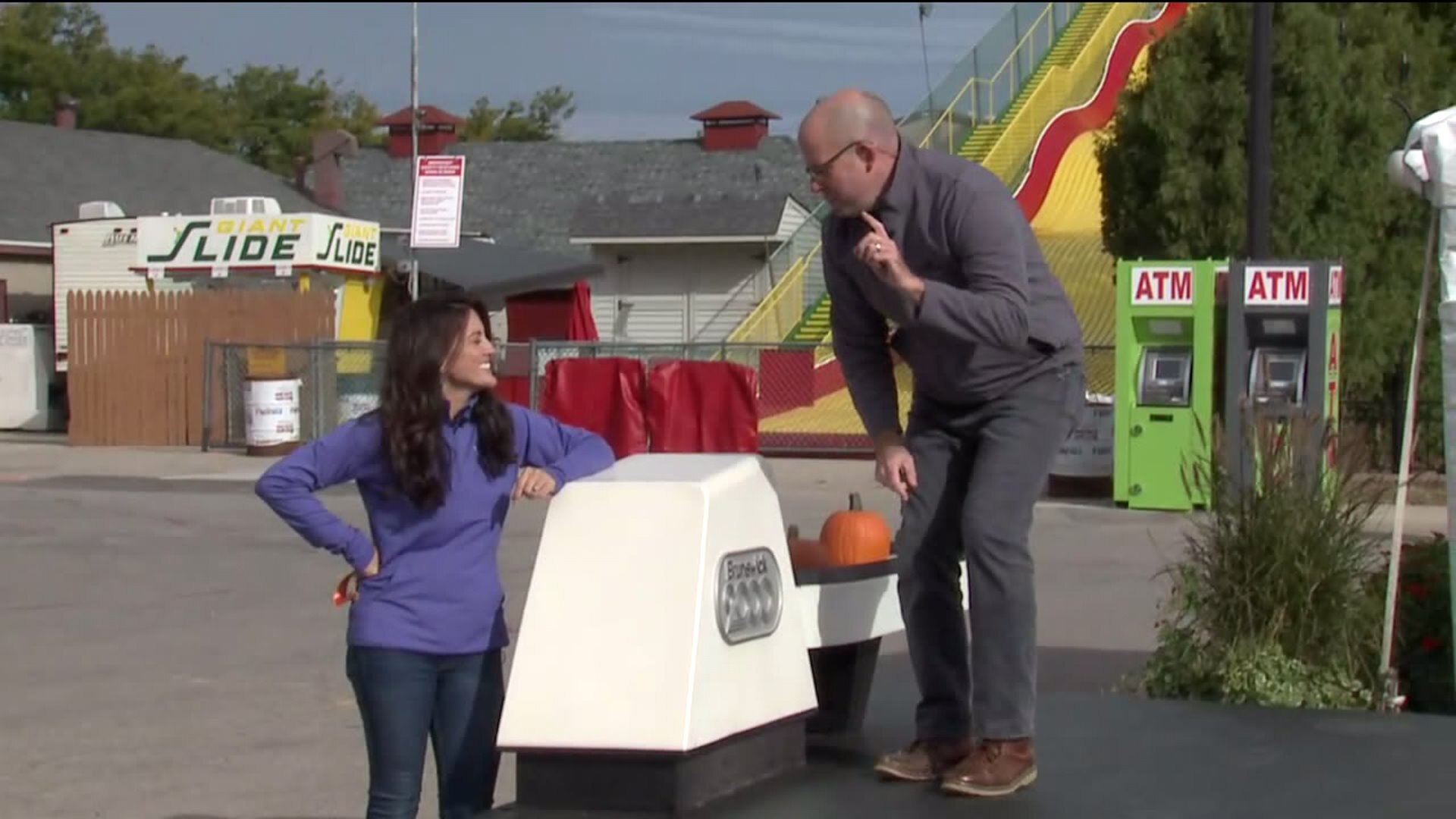 Pumpkin bowling