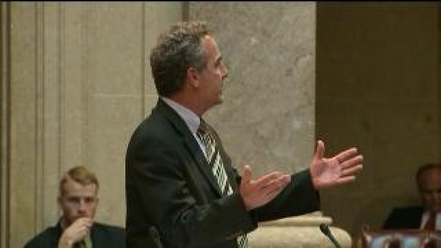Senate budget debate gets heated
