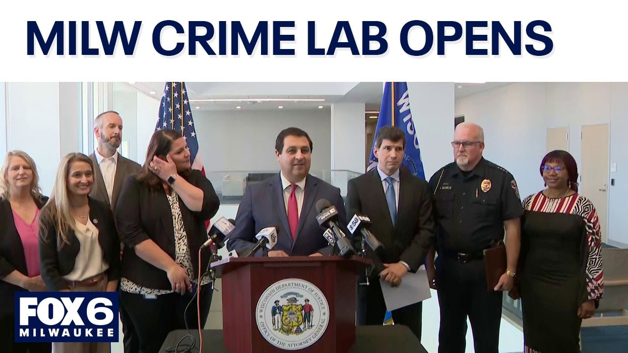 New Milwaukee Crime Lab opens, processing evidence