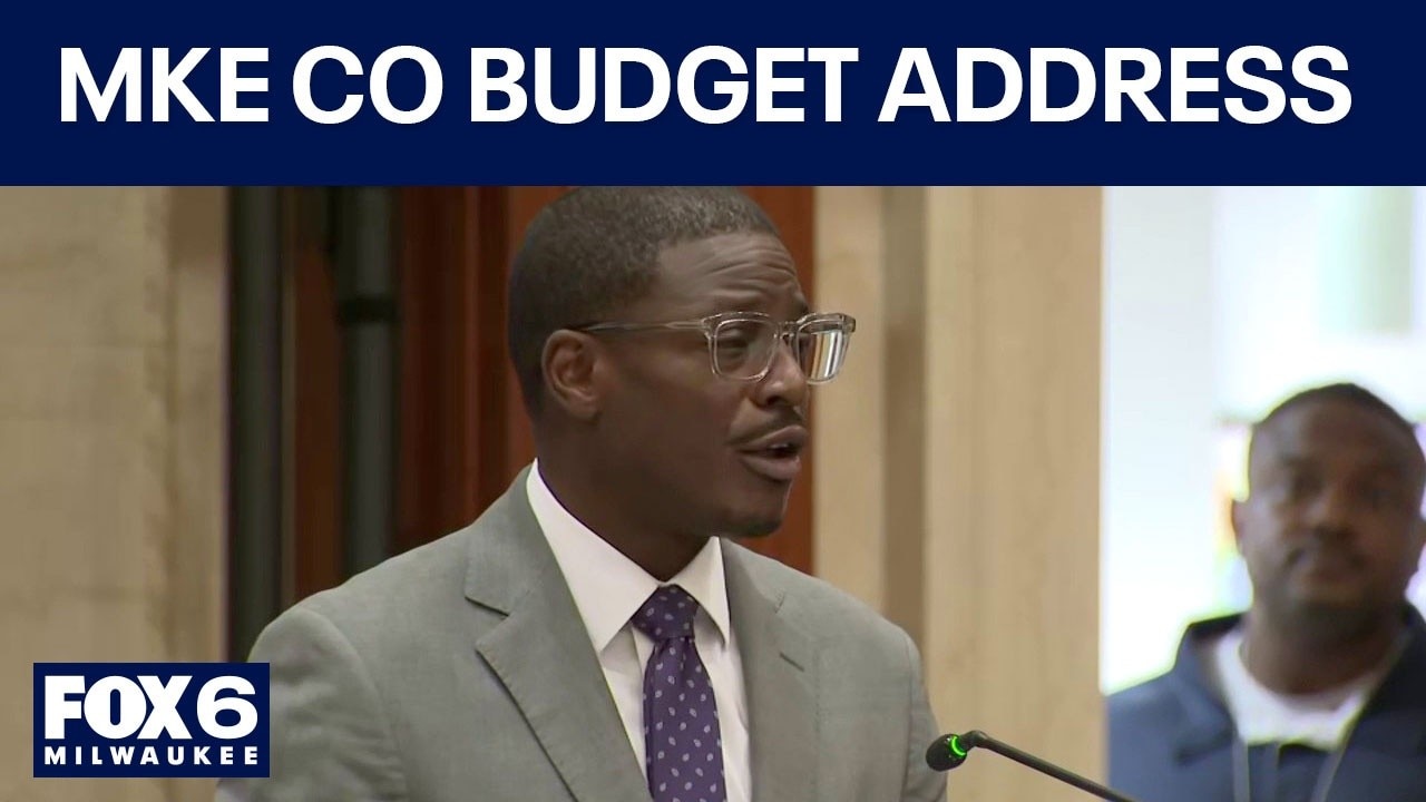 Milwaukee County Executive David Crowley presents 2027 budget plan