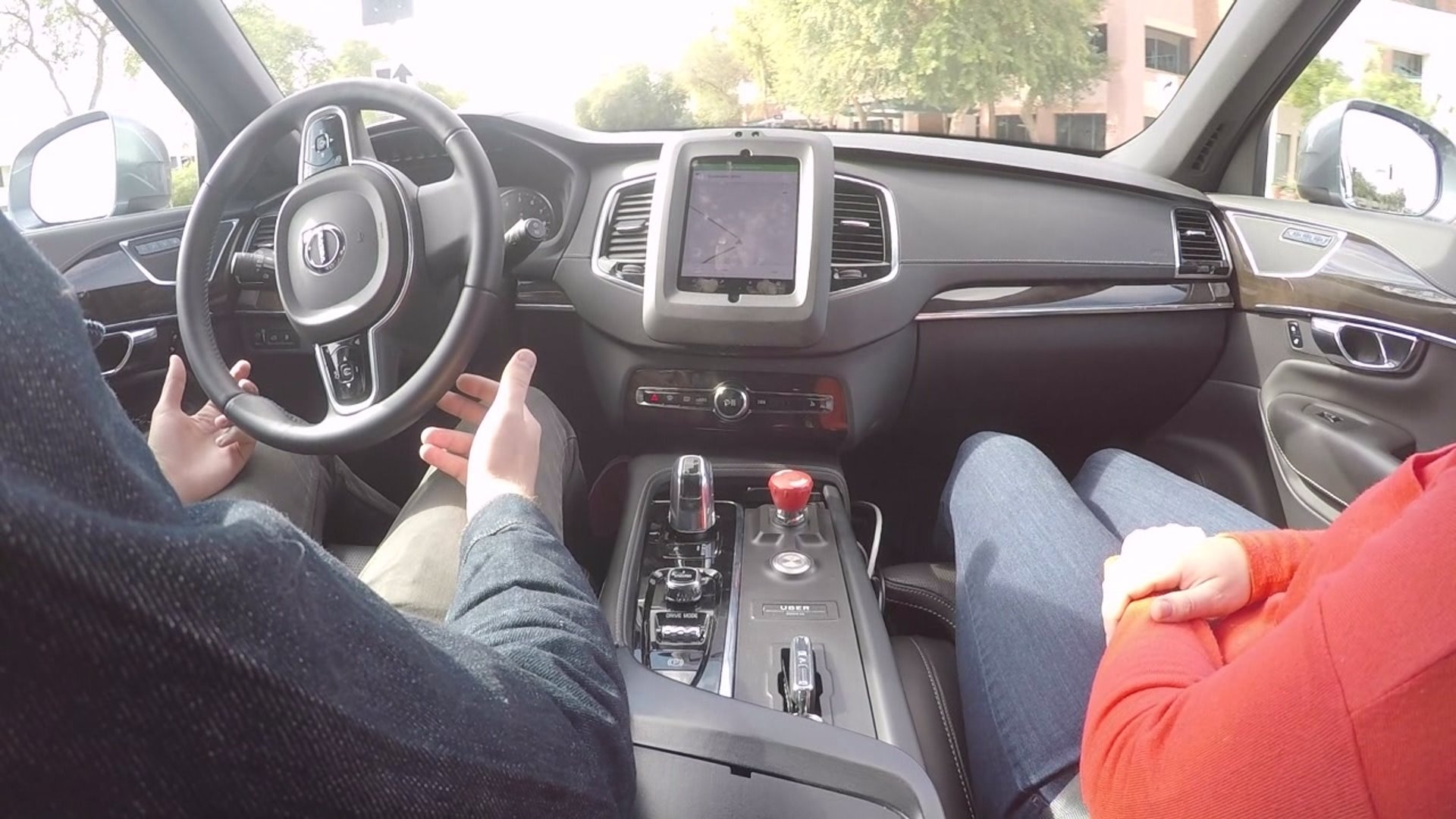 Take a ride in a self-driving car