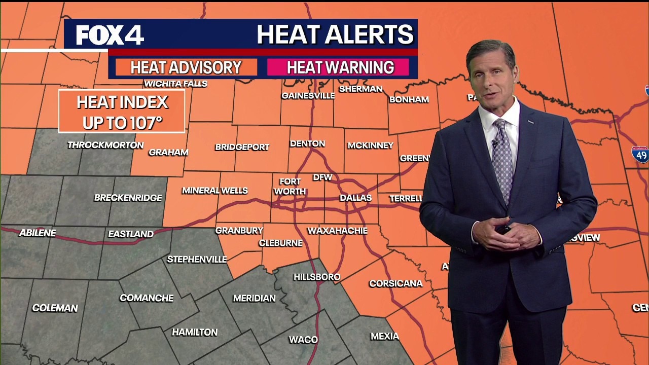 Dallas weather: July 27 evening forecast