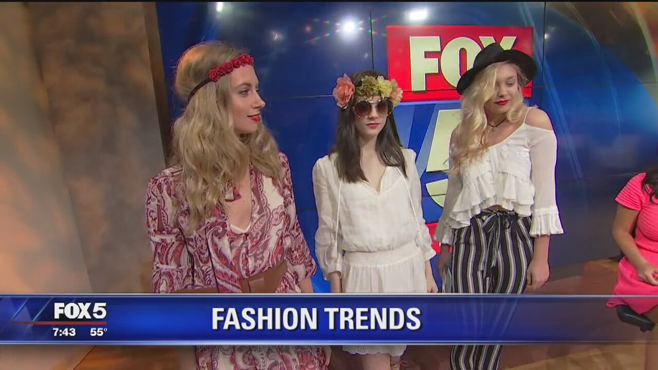 Fashion trends for 2016 as the weather warms up
